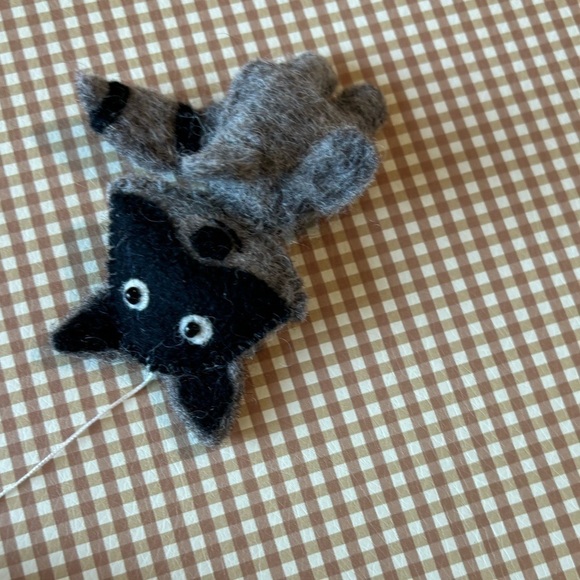 Woodland Animals mushroom nursery mobile handmade Fair trade Felt. Multicolor - Picture 6 of 13